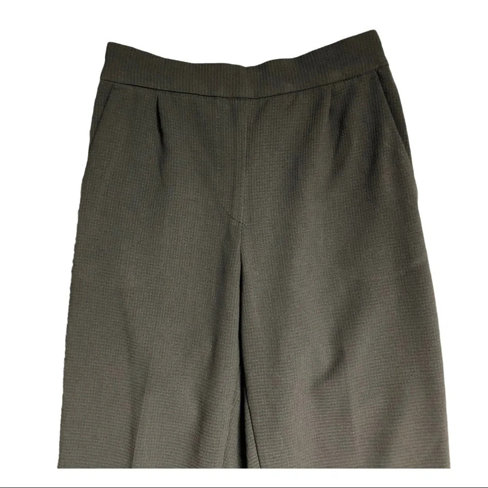 🛍️3/$40 H&M Casual Dress Pant Front & Rear Pockets Green Size 2 - Picture 3 of 6